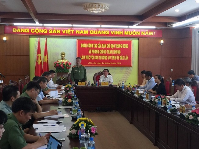 Bộ trưởng Tô Lâm: Xử nghiêm hành vi tham nhũng, bao che