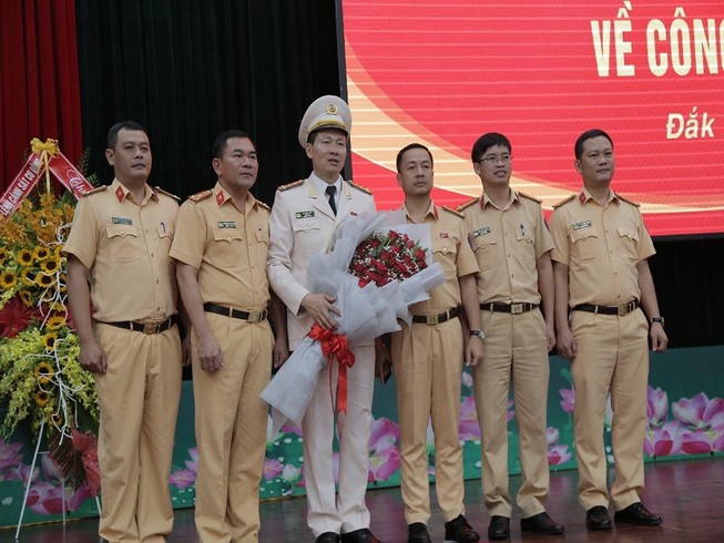 Công bố quyết định của Bộ Công an về công tác cán bộ