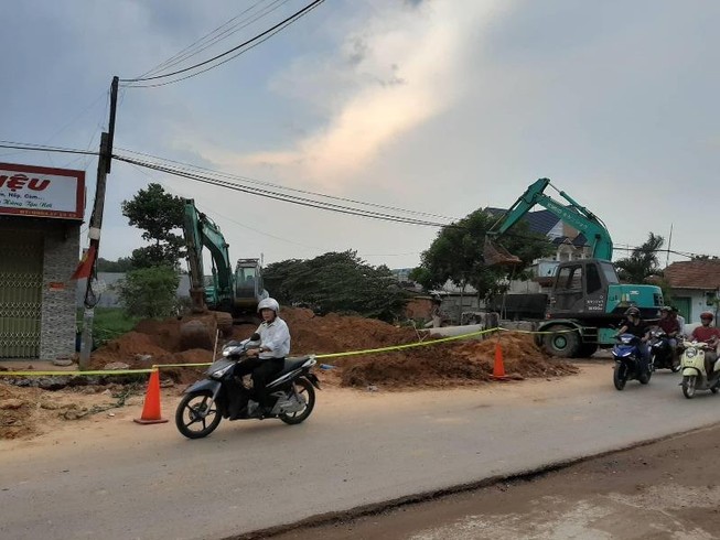 Bình Dương: Sập hố đất, nam công nhân tử vong
