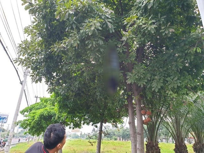 Hoảng hốt khi thấy người đàn ông chết trong tư thế treo cổ