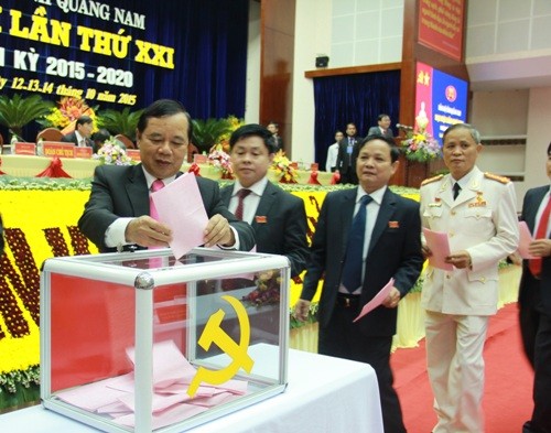 Công bố danh sách trúng cử vào Ban Thường vụ Tỉnh ủy