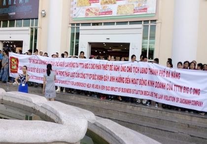 Vụ Big C Đà Nẵng: Công ty Đức Mạnh không tham dự giải quyết mâu thuẫn