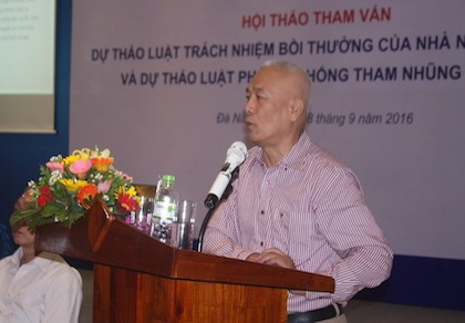 GS Nguyễn Đăng Dung: Tham nhũng như một “dịch bệnh”
