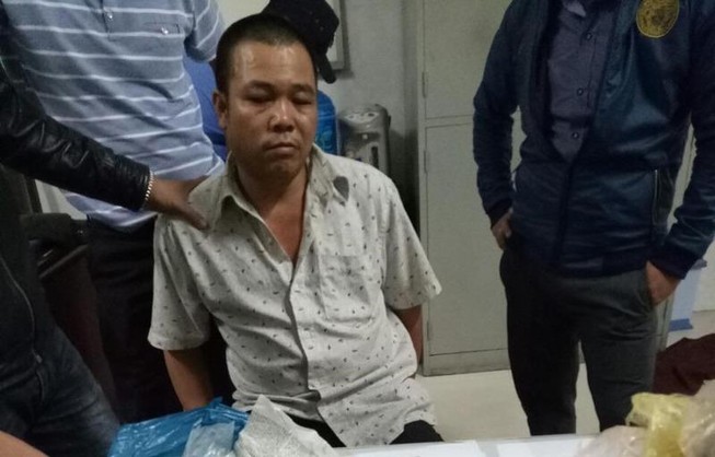 Mang heroin từ Hải Phòng vào Đà Nẵng thì bị bắt