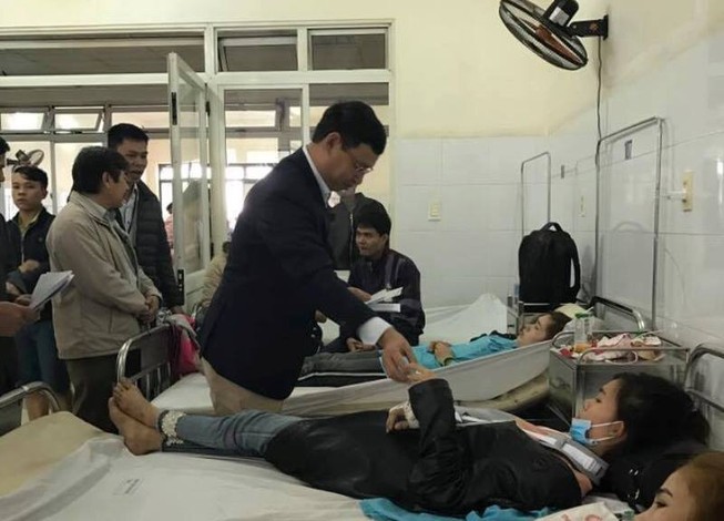 Vụ lật xe tại Đà Nẵng: Hỗ trợ nạn nhân về quê ăn Tết