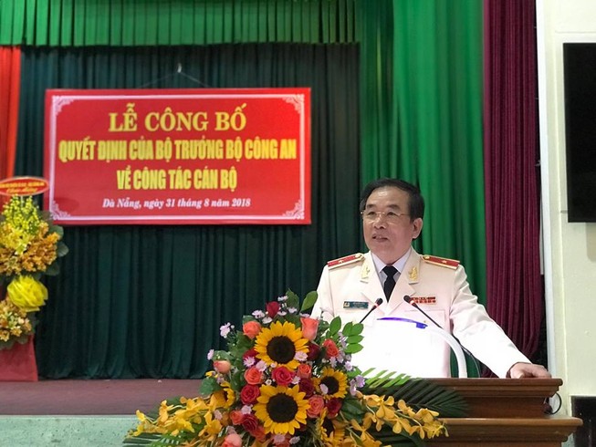 Thiếu tướng Vũ Xuân Viên làm giám đốc Công an TP Đà Nẵng