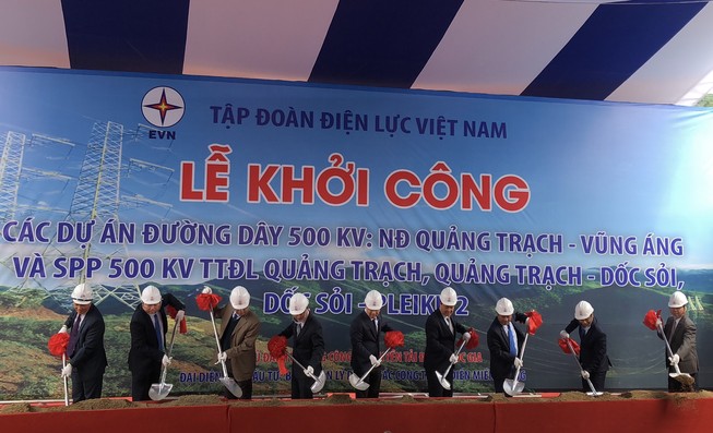 Khởi công dự án điện gần 12.000 tỉ đi qua miền Trung