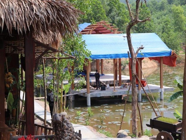 Khu nghỉ dưỡng trái phép xây trong rừng phòng hộ