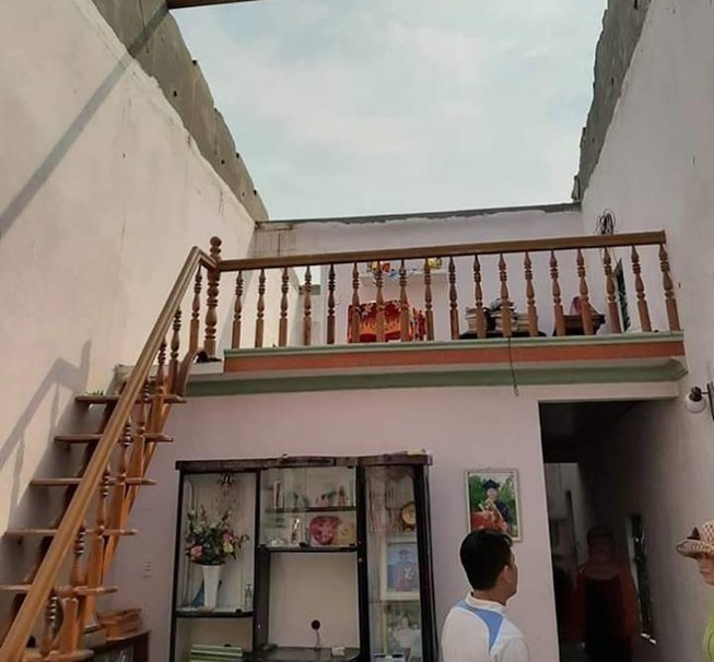 Lốc xoáy gây thiệt hại nặng tại Quảng Nam