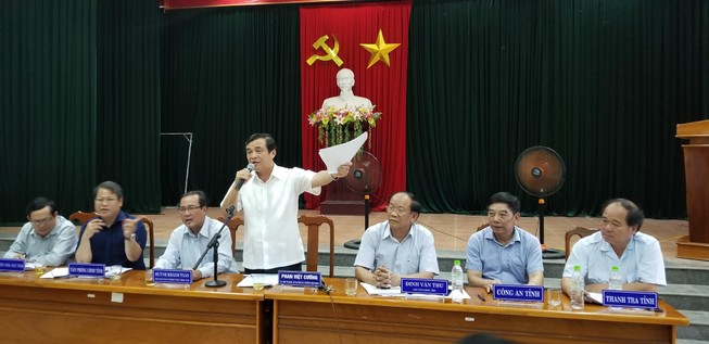 Bí thư Quảng Nam đối thoại với người mua đất không sổ đỏ