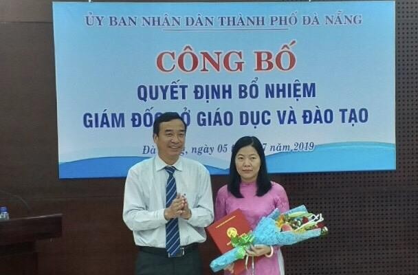 Đà Nẵng có nữ giám đốc Sở Giáo dục và Đào tạo
