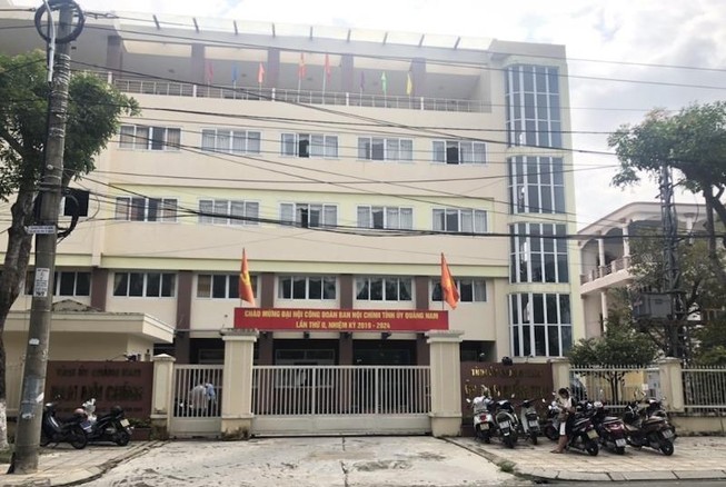 Một cán bộ Ủy ban Kiểm tra Quảng Nam tử vong tại trụ sở