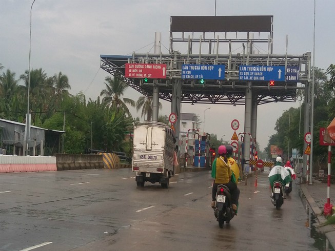 Giảm giá hàng loạt phương tiện qua BOT trên QL91