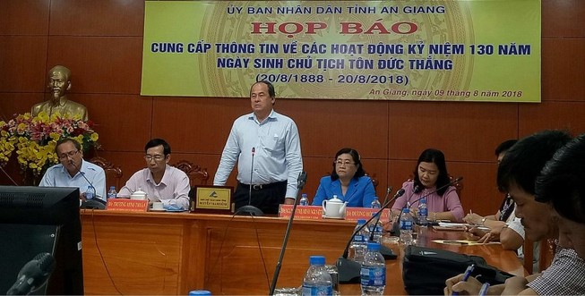 Nhiều hoạt động kỷ niệm 130 năm ngày sinh bác Tôn