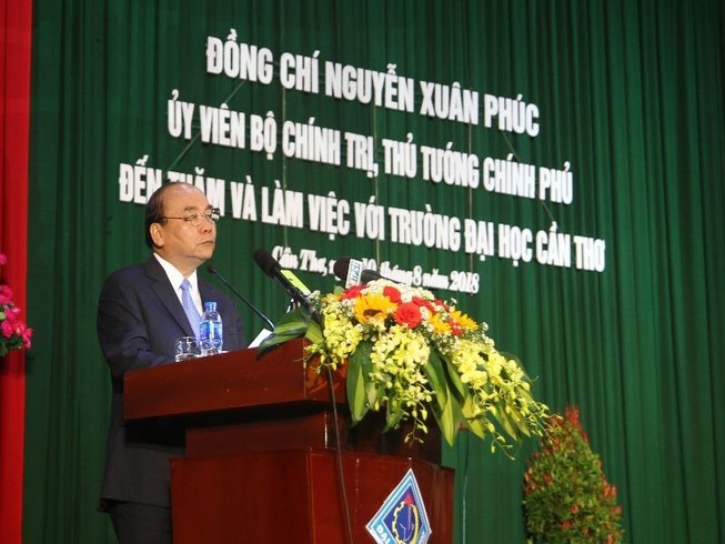 Thủ tướng kỳ vọng Đại học Cần Thơ vào tốp đầu thế giới