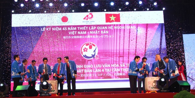 Từng bừng lễ hội giao lưu văn hóa Việt Nam-Nhật Bản