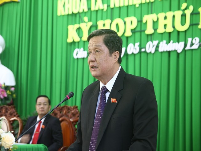 Chủ tịch HĐND TP Cần Thơ có 100% phiếu tín nhiệm cao