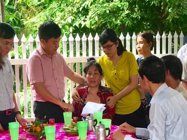 Công ty phát điện thăm gia đình 4 nạn nhân tử vong do ngạt khí
