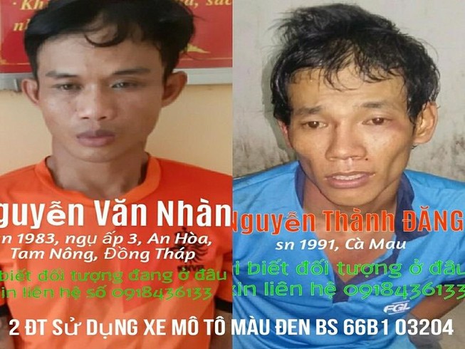 2 bị can trốn khỏi nhà tạm giữ bằng xe máy