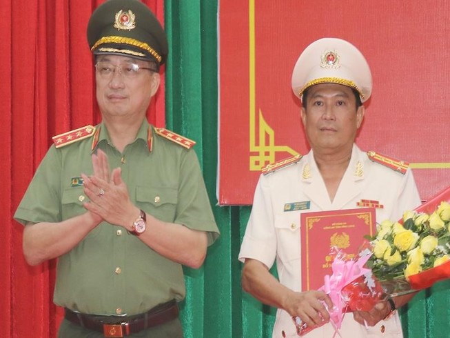 Công an tỉnh Vĩnh Long có tân giám đốc
