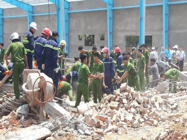 Kết luận giám định vụ sập tường khiến 7 người chết ở Vĩnh Long