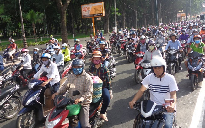 TP. HCM cấm xe máy từ năm 2030?
