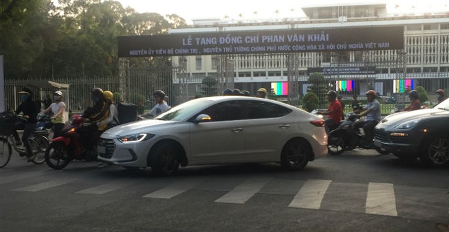 Lộ trình qua khu vực viếng Nguyên TT Phan Văn Khải