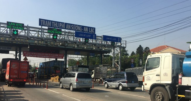 Trạm An Sương-An Lạc trở lại thu phí bình thường