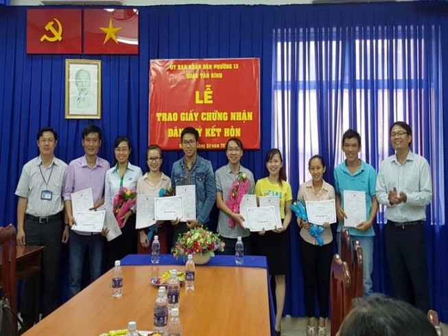 Chủ tịch phường gửi thư chúc mừng "trăm năm hạnh phúc"