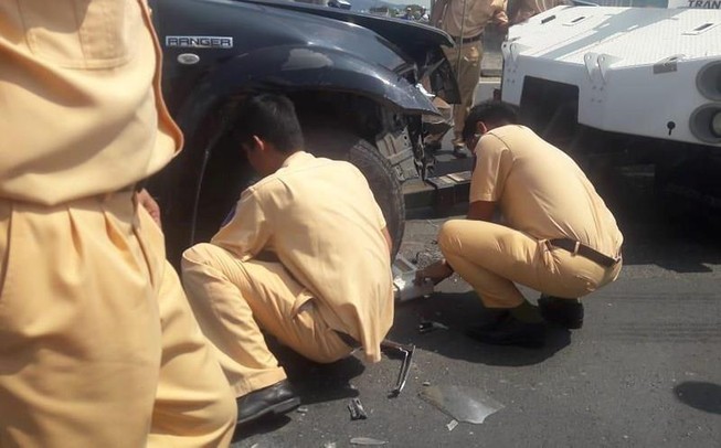 Đại úy CSGT bị tài xế xe 'điên' ép xe ngã đã qua đời