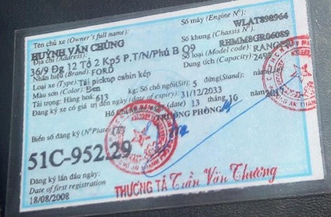 Tài xế ép xe làm tử vong CSGT được đưa đi giám định tâm thần