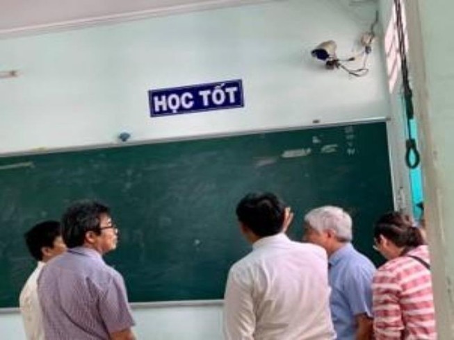 Bà Rịa- Vũng Tàu hướng dẫn khẩn niêm phong camera phòng thi