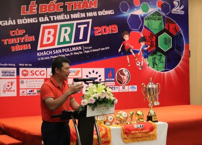 Tổ chức Giải bóng đá Thiếu niên Nhi đồng Cup Truyền hình BRT