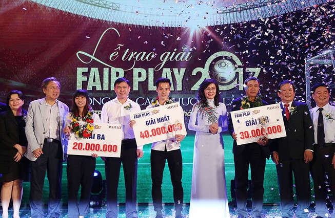 Ấn tượng lễ trao giải Fair Play 2017