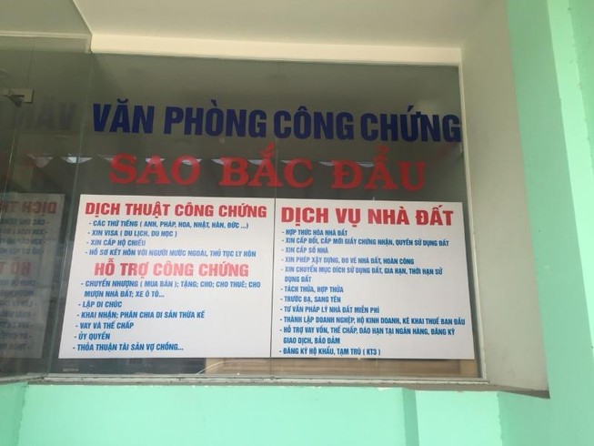 2 lưu ý phân biệt văn phòng công chứng thật, giả