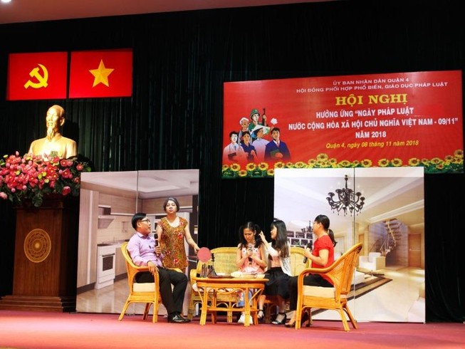 Quận 4 tổ chức Ngày pháp luật 2018