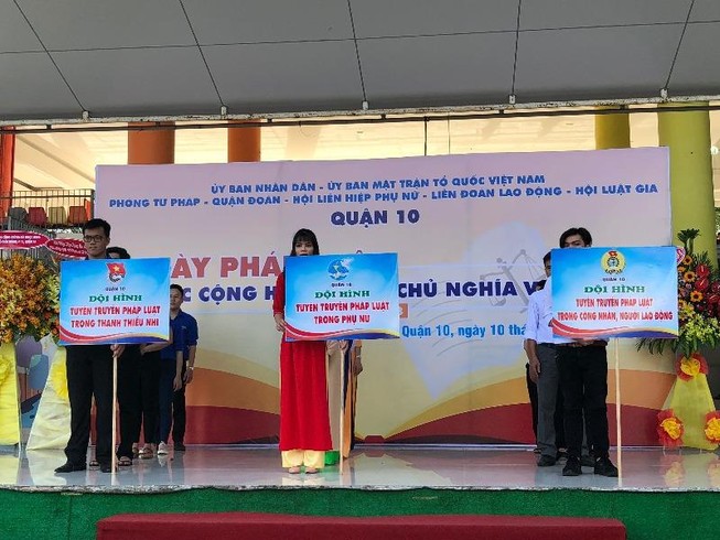 Quận 10 tổ chức Ngày pháp luật năm 2018
