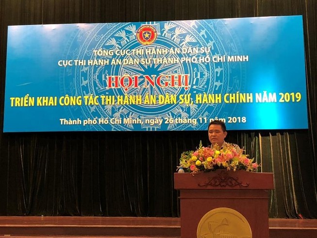 Thi hành án huyện Bình Chánh cải cách hành chính bằng Zalo