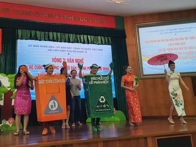 Không xả rác ra đường và kênh rạch, giảm ngập nước