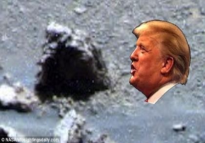 Donald Trump được người ngoài hành tinh giúp đỡ?