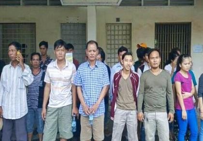 32 người Việt cư trú bất hợp pháp bị tạm giữ tại Campuchia