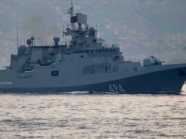 11 tàu chiến Nga rời cảng ở Syria?