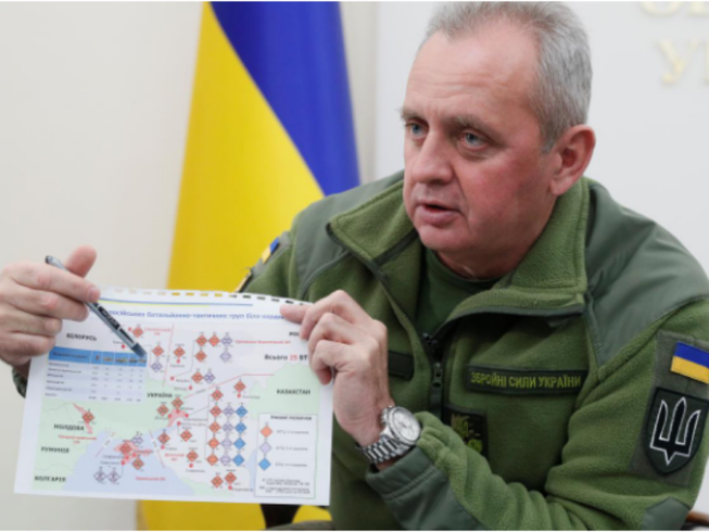 Dàn xe tăng Nga cách biên giới Ukraine chỉ 18 km