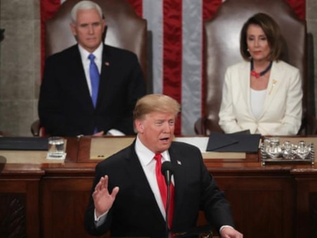 82 phút phát biểu thông điệp liên bang, ông Trump nói gì?