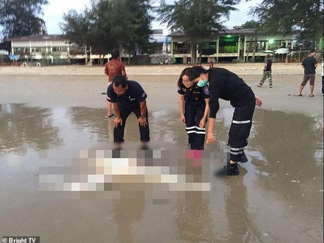 Tìm thấy 3 thi thể không nguyên vẹn ở bờ biển Thái Lan