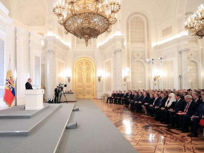Những con số thú vị về thông điệp liên bang của ông Putin
