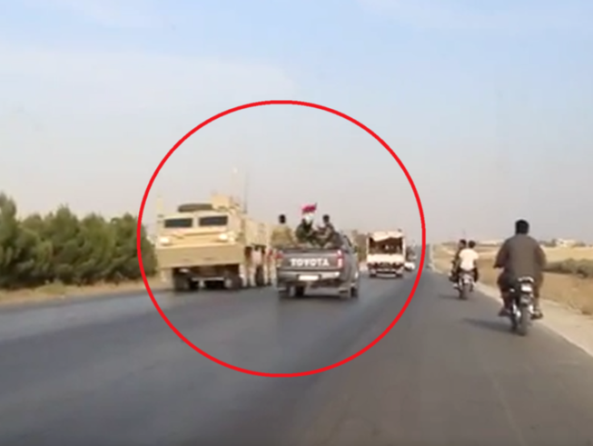 Video: Cuộc gặp 'bất đắc dĩ' giữa binh sĩ Mỹ và quân đội Syria