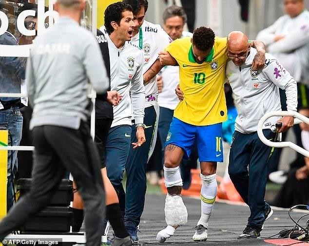 Dính chấn thương nặng, Neymar chia tay Copa America
