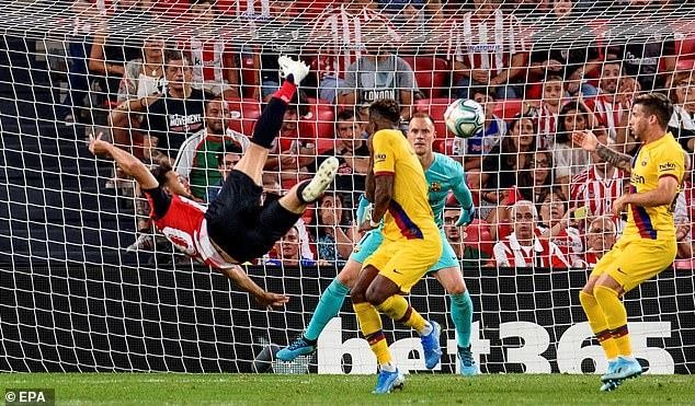 Không Messi, Barca thua sốc Bilbao ngay trận khai mạc La Liga