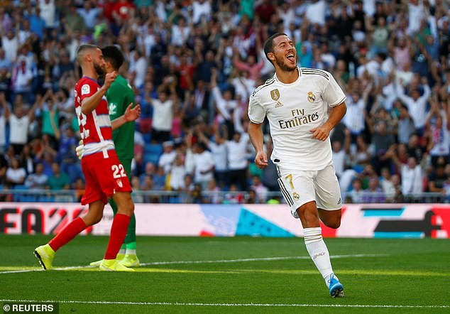 Hazard, James 'khai hỏa', Real đại thắng Granada tại Bernabeu